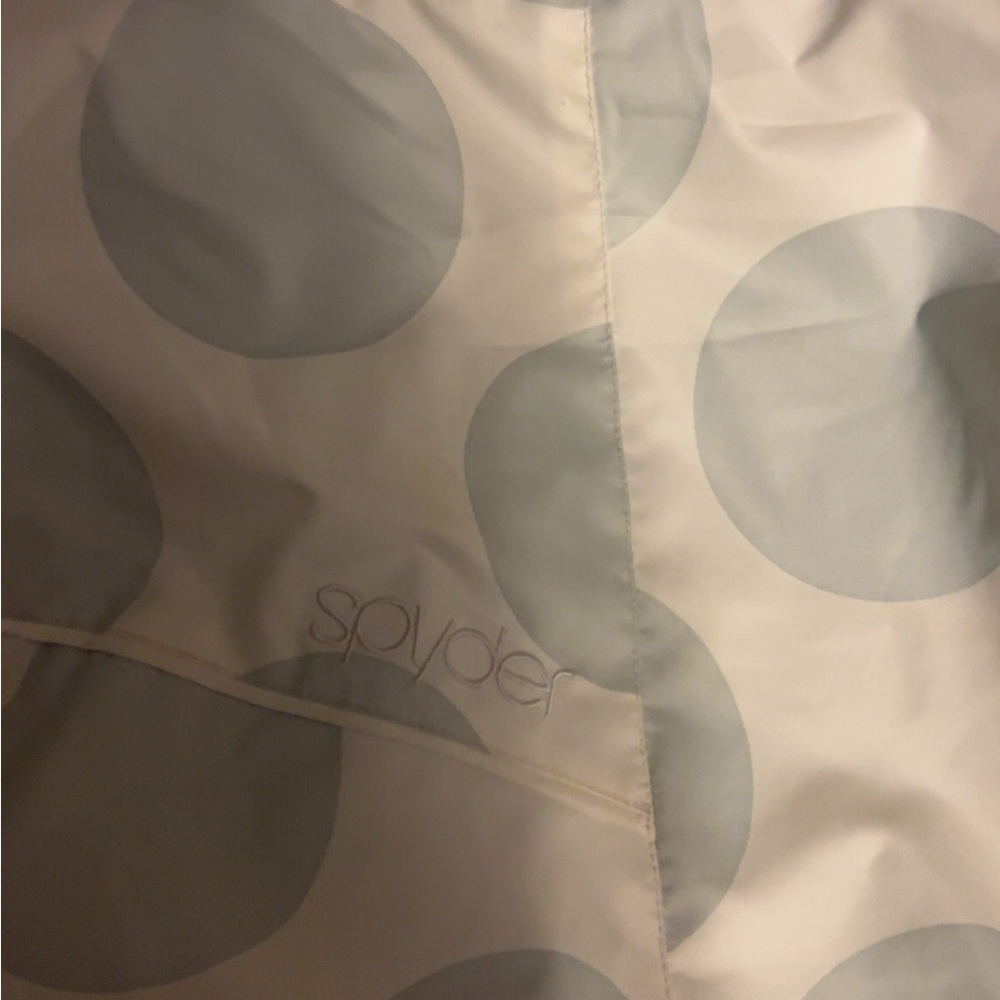 Spyder Kids' White and Gray Raincoat - Picture 5 of 5